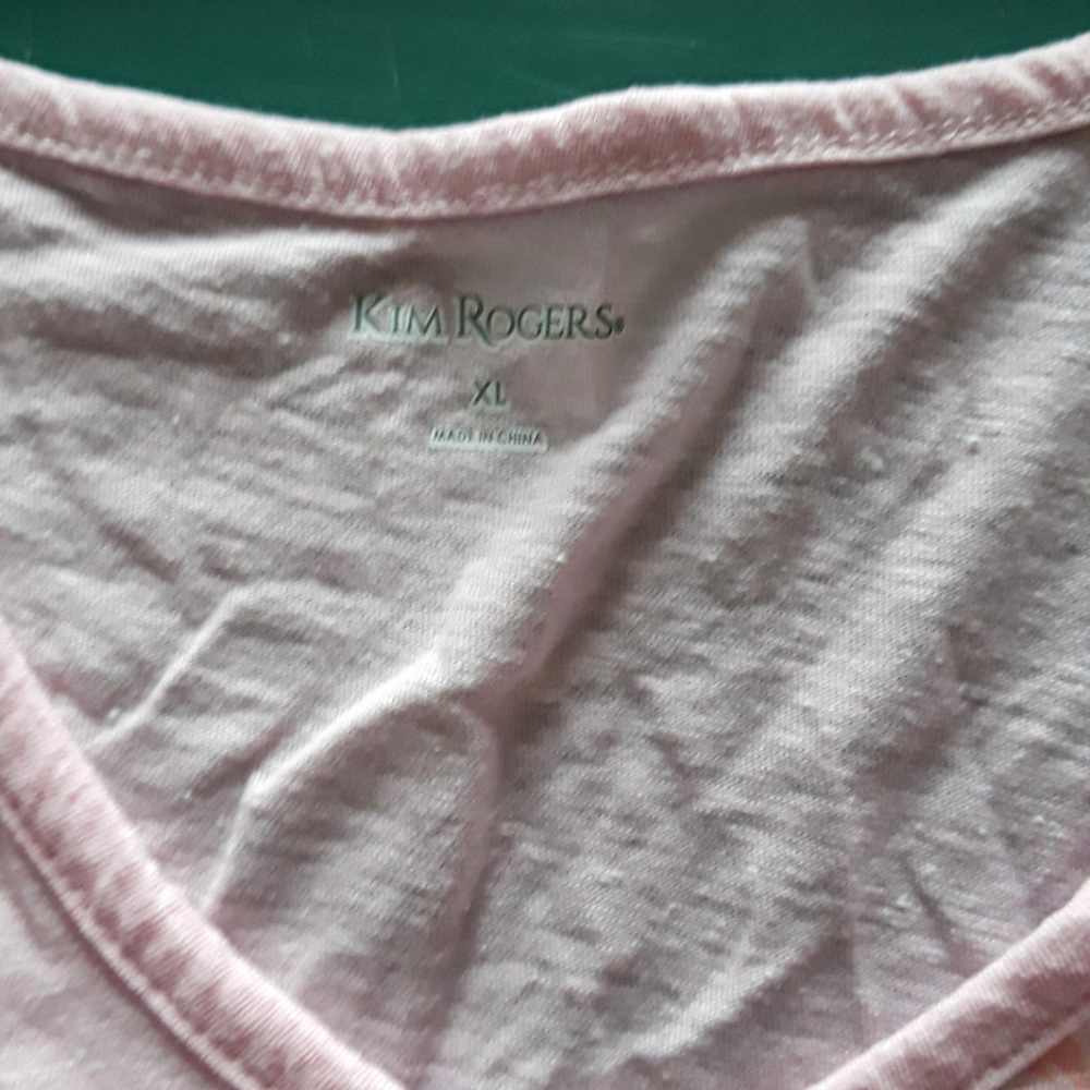 Pink Top 3/4 sleeve